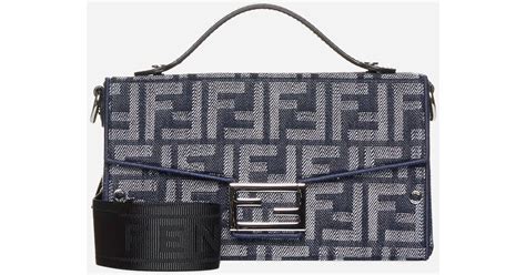 fendi soft trunk|Soft Trunk Baguette Fabric Blue .